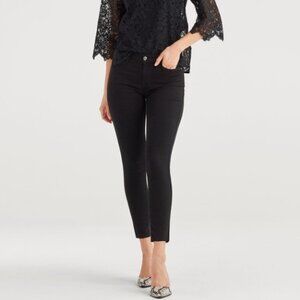Seven7 Hi Rise Black Skinny Ankle Jean Size Women's 4
